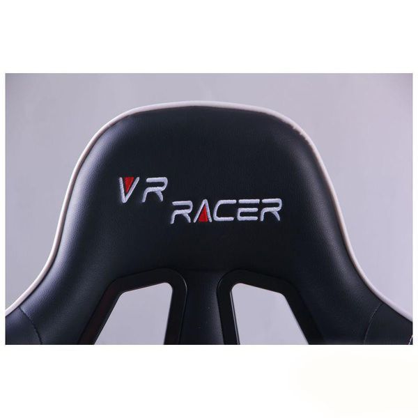 Крісло AMF VR Racer Blade Чорний/Білий (515280) 549555015 фото