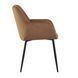Стул Vetro Mebel M-220 Карамель Мохер, ножки черные (M-220-caramel/black) 2467826047 фото 4