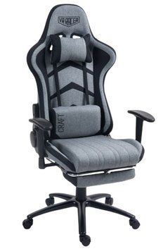 Кресло AMF VR Racer Textile Craft Серый (553944) 2125785937 фото
