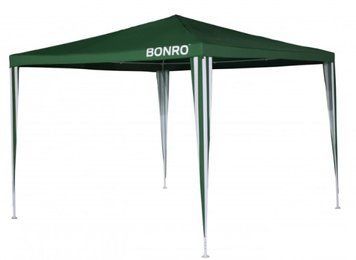 Альтанка намет Bonro B-9001 3х3 м без стінок зелений (42400980) 3055645938 фото