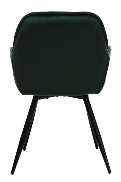 Стул Vetro Mebel М-65 изумруд + черный (M-65-emerald-velvet/ black) 1692154166 фото