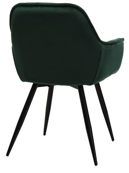 Стул Vetro Mebel М-65 изумруд + черный (M-65-emerald-velvet/ black) 1692154166 фото