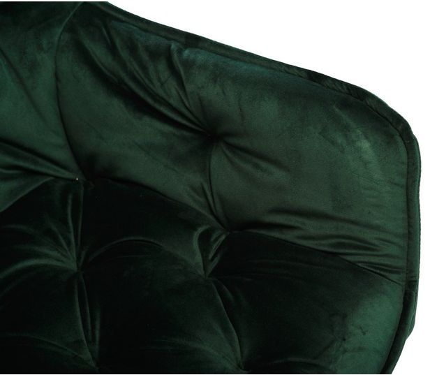 Стул Vetro Mebel М-65 изумруд + черный (M-65-emerald-velvet/ black) 1692154166 фото