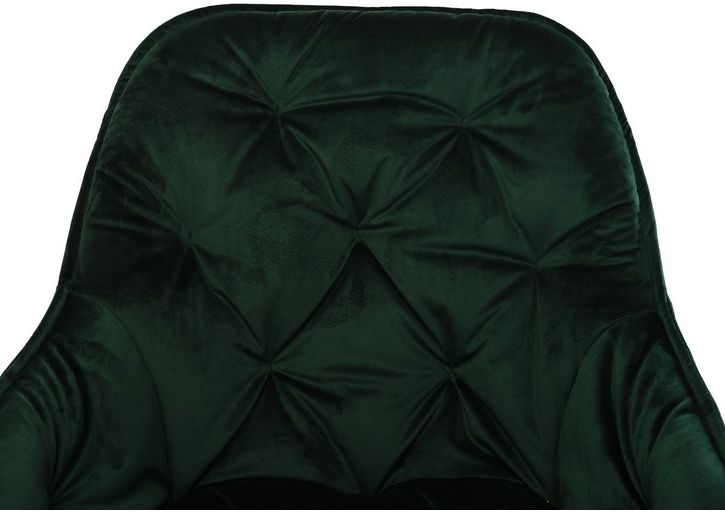 Стул Vetro Mebel М-65 изумруд + черный (M-65-emerald-velvet/ black) 1692154166 фото