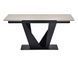Стіл Vetro Mebel ТМL-955 (Алонцо) крема делікато + чорний (TML-955-alontso-crema-delicato/black) 1905464741 фото 1