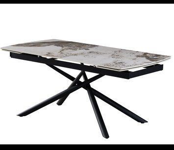 Стіл VetroMebel (кераміка) Піно TML-1200 Патагонія/Чорний (TML-1200-pino-patagonia/black) 2467583604 фото