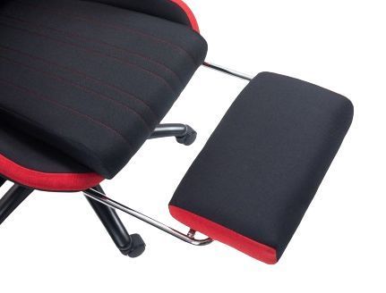 Крісло AMF VR Racer Textile Craft Чорно-червоний (553945) 2125801712 фото