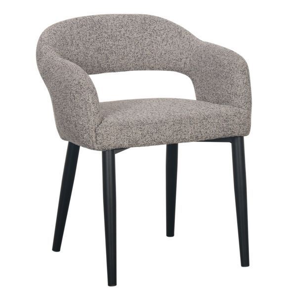 Стілець Vetro Mebel M-210 Базальт (M-210-basalt-tweed/black) 2357891928 фото