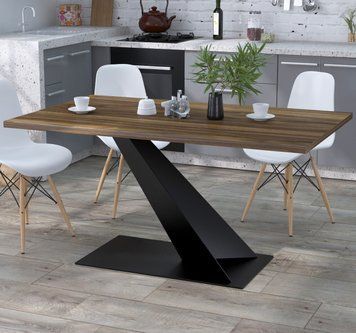 Стіл Loft Design Сван 150х90 Горіх Модена 1921297365 фото