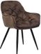 Стілець Vetro Mebel М-65 коричневий + чорний (M-65-brown-velvet/ black) 1692155999 фото 5