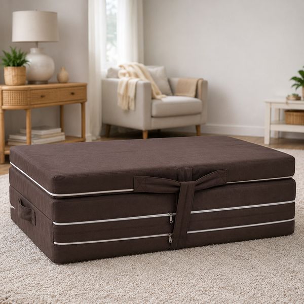 Складаний матрац Family Sleep Transform Flex Fold h-7 см Коричневий 3093137951 фото