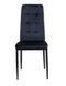 Стул Vetro Mebel N-66-2 черный (N-66-2-black-velvet) 2149055908 фото 6