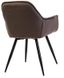 Стілець Vetro Mebel М-65 коричневий + чорний (M-65-brown-velvet/ black) 1692155999 фото 3