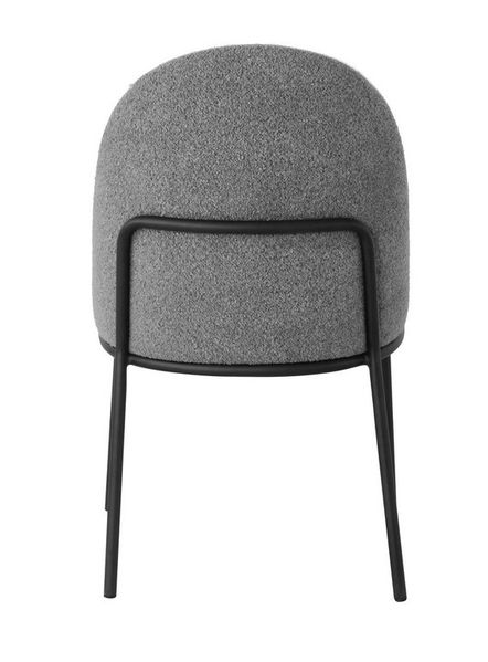 Стул Vetro Mebel М-110 серый+черный (M-110-greyl-boucle/ black) 1942398503 фото