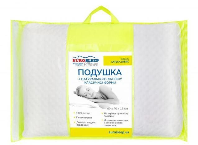 Подушка Eurosleep Latex Classic 1711560874 фото