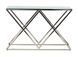 Стол Vetro Mebel CD-3 прозрачный серебро (CD-3-clear/ silver) 1454429995 фото 5