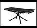 Стол VetroMebel (керамика) Пино TML-1200-1 Пьер блек/Чёрный (TML-1200-1-pino-pier-black/black) 2467639369 фото 2