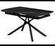 Стол VetroMebel (керамика) Пино TML-1200-1 Пьер блек/Чёрный (TML-1200-1-pino-pier-black/black) 2467639369 фото 1