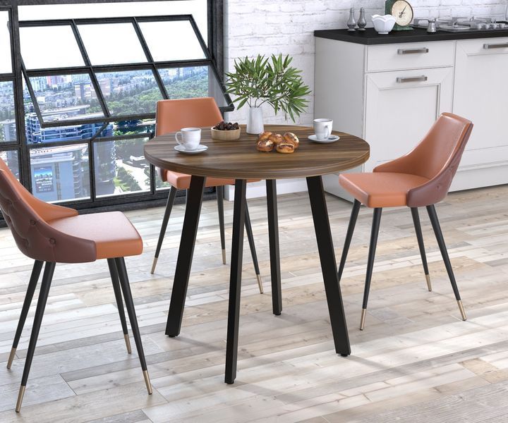 Стіл Loft Design Лерой D-80 Горіх Модена 1920817060 фото