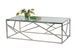 Стіл Vetro Mebel CF-1 прозорий + срібло (CF-1-clear/ silver) 1168251577 фото 8
