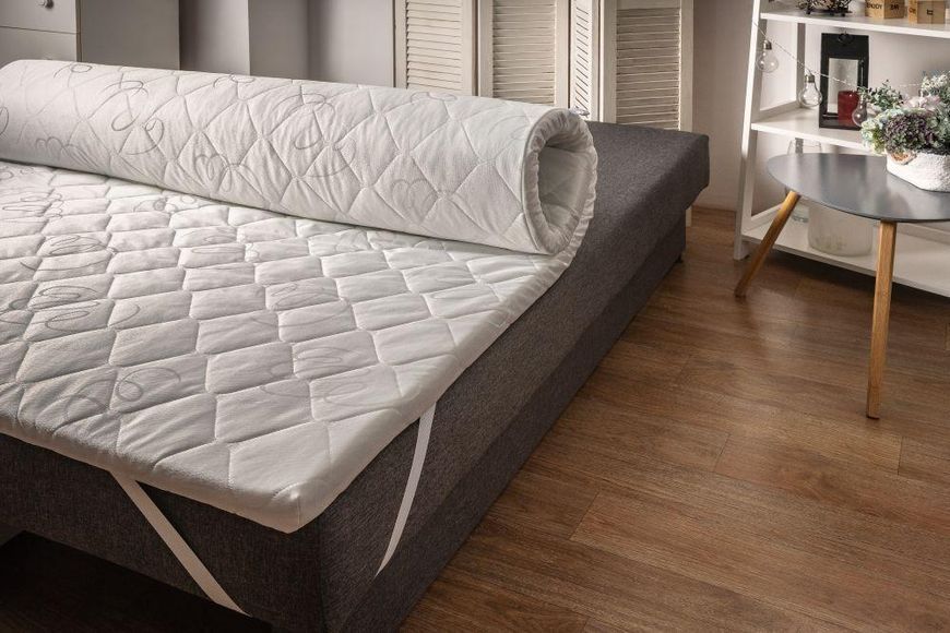 Тонкий матрас-топпер Family Sleep Classic Грейс 90х200 см 1755236976 фото