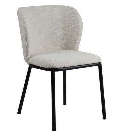 Стілець Vetro Mebel М-140 айворі + чорний (M-140-ivory-boucle/black) 2194649713 фото