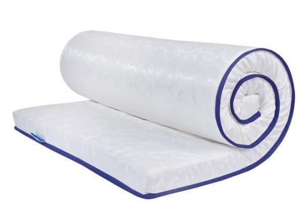 Тонкий матрац-топер Eurosleep Slim Super Strong Жаккард 1713314365 фото