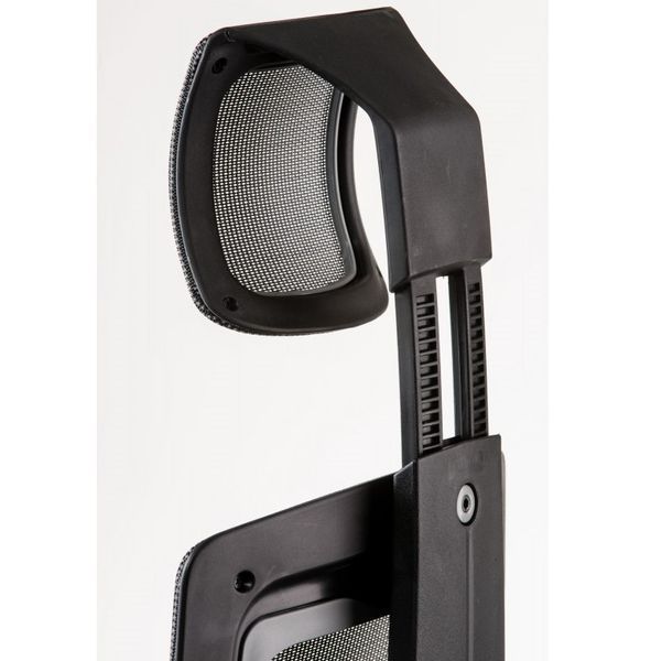 Крісло офісне Special4You WAU Black fabrick charcoal network (E0789) 1454241562 фото