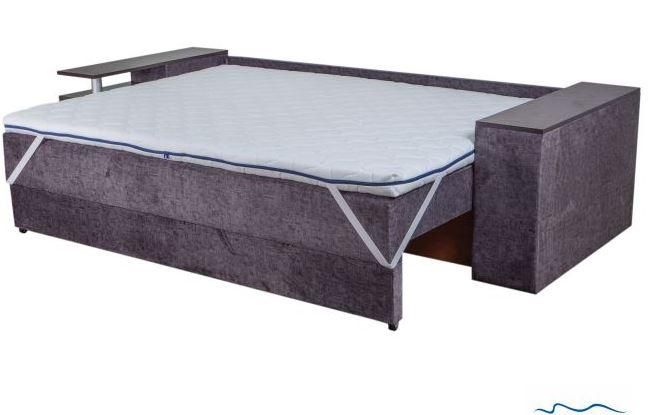 Тонкий матрас-топпер Eurosleep Slim Super Strong Жаккард 1713314365 фото