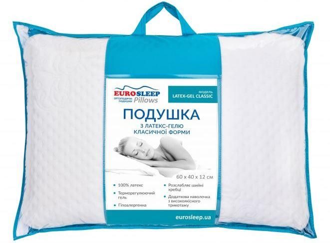 Подушка Eurosleep Latex Gel Classic 1711683510 фото