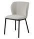 Стілець Vetro Mebel М-140 айворі + чорний (M-140-ivory-boucle/black) 2194649713 фото 1