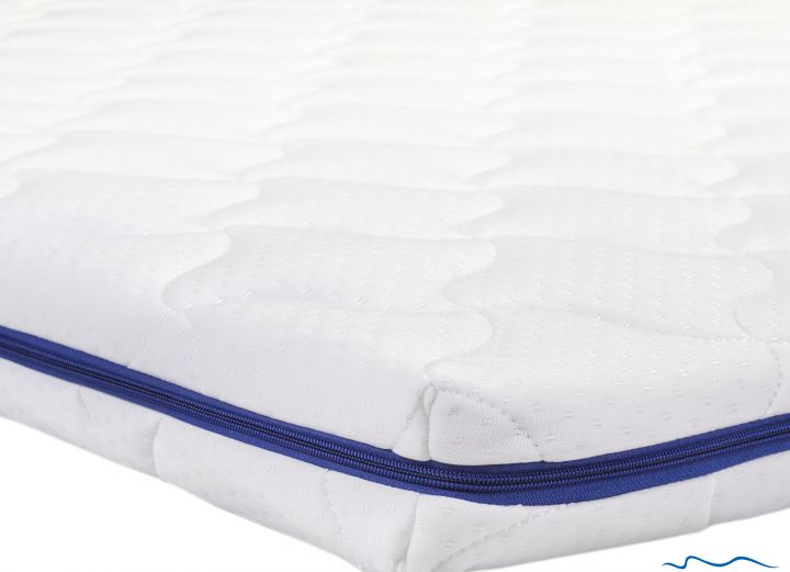 Тонкий матрац-топер Eurosleep Slim Super Strong Жаккард 1713314365 фото