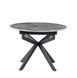 Стол VetroMebel (керамика) Офелия TML-1250 Спайдер грей/Чёрный (TML-1250-ofelia-spider-grey/black) 2467774598 фото 2