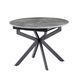 Стол VetroMebel (керамика) Офелия TML-1250 Спайдер грей/Чёрный (TML-1250-ofelia-spider-grey/black) 2467774598 фото 1