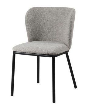 Стул Vetro Mebel М-140 белый песок + черный (M-140-white-boucle/black) 2194872650 фото