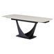 Стол VetroMebel TML-990 Крема Деликато - черный(TML-990-elio-crema-delicato/black) 2327946316 фото 5
