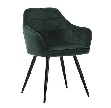 Стул Vetro Mebel М-62 изумрудный+черный (M-62-emerald-velvet/ black) 1690358150 фото