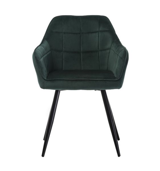 Стілець Vetro Mebel М-62 смарагдовий + чорний (M-62-emerald-velvet/ black) 1690358150 фото