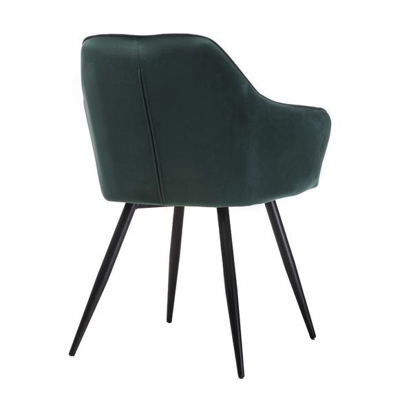 Стул Vetro Mebel М-62 изумрудный+черный (M-62-emerald-velvet/ black) 1690358150 фото