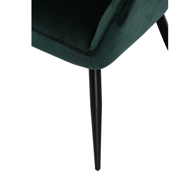 Стілець Vetro Mebel М-62 смарагдовий + чорний (M-62-emerald-velvet/ black) 1690358150 фото