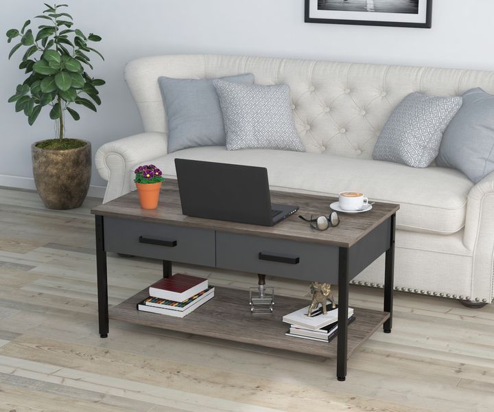 Журнальний стіл Loft Design L-6 Дуб Палена 1751311060 фото