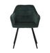 Стул Vetro Mebel М-62 изумрудный+черный (M-62-emerald-velvet/ black) 1690358150 фото 6