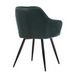 Стілець Vetro Mebel М-62 смарагдовий + чорний (M-62-emerald-velvet/ black) 1690358150 фото 7