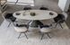Стілець Vetro Mebel R-165 поворотний Попелястий ніжки чорні (R-165-ash-chenille/black) 2564255383 фото 11