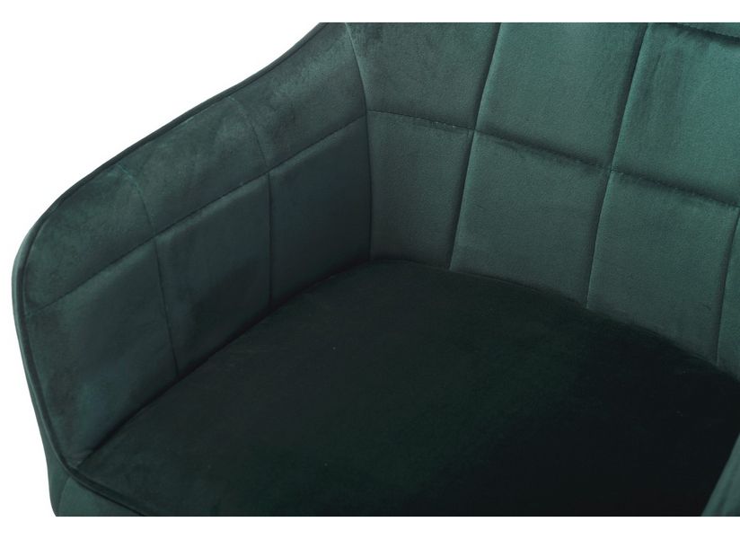 Стул Vetro Mebel М-62 изумрудный+черный (M-62-emerald-velvet/ black) 1690358150 фото