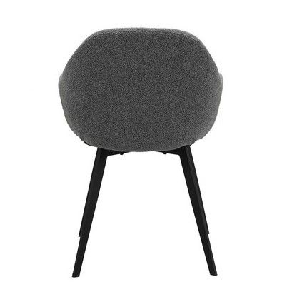 Стул Vetro Mebel М-160 серый+черный (M-160-grey-boucle/black) 2194921037 фото