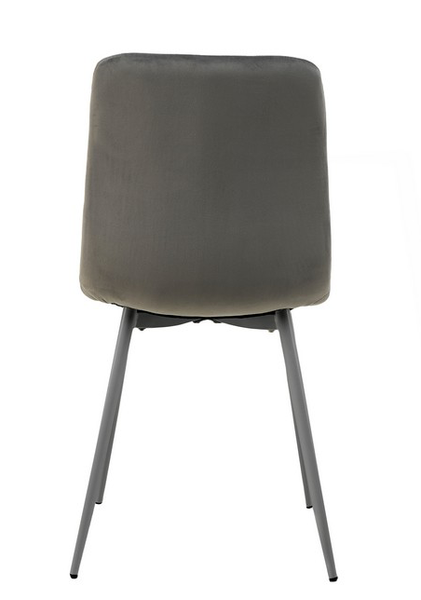 Стул Vetro Mebel N-41 темно-серый + серый (N-41-dark-grey-velur/ grey) 1805215111 фото