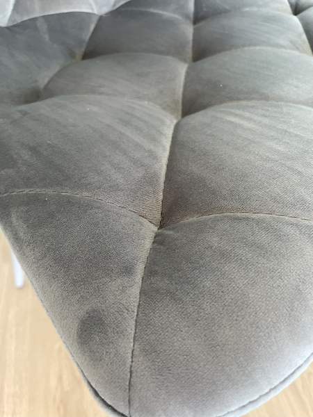 Стул Vetro Mebel N-41 темно-серый + серый (N-41-dark-grey-velur/ grey) 1805215111 фото