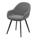 Стул Vetro Mebel М-160 серый+черный (M-160-grey-boucle/black) 2194921037 фото 1