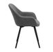 Стул Vetro Mebel М-160 серый+черный (M-160-grey-boucle/black) 2194921037 фото 5